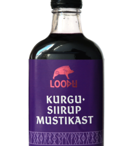 Kurgusiirup mustikast, 244g, LOODU