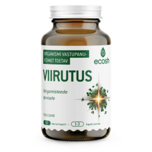 VIIRUTUS – koduapteeki viiruste perioodil, 90 kapslit, Ecosh