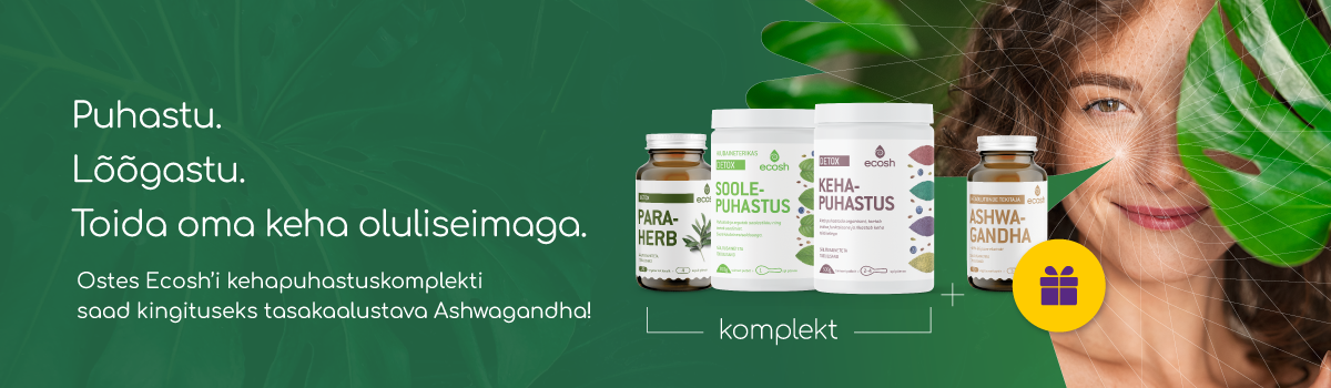 Kehapuhastus + Ashwagandha