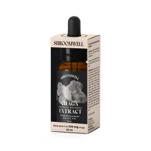 Chaga ekstrakt, 30ml, Shroomwell