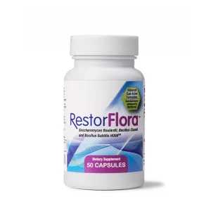 RestorFlora – probiootikumid ja Boulardii, 50 kapslit
