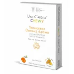 Oomega-3 ja D-vitamiin perele, WHC UnoCardio Chewy, 30 pastilli