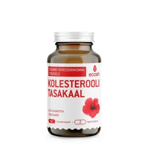 Kolesterooli tasakaal – südame-veresoonkonna tervisele, 60 kapslit, Ecosh