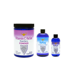 KOMPLEKT: ReMag 480ml + ReMyte 240ml + Vitamin C Reset 420g, RnA ReSet