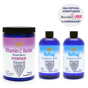 KOMPLEKT: 2 X ReMag, 480ml + Vitamin C Reset, 420g, RnA ReSet