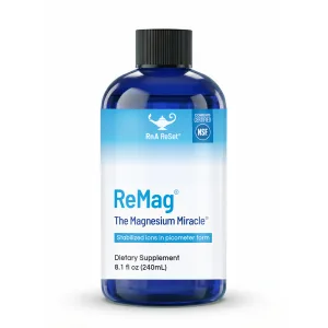 ReMag® Liquid Magnesium – toidulisand magneesiumiga, 240 ml. RnA ReSet