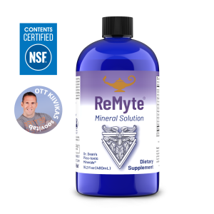 ReMyte® Mineral Solution – toidulisand 12 mineraalaine kontsentraadiga, 480 ml. RnA ReSet