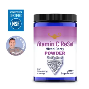 Vitamin C ReSet® – marjamaitseline joogipulber, 420 g. RnA ReSet
