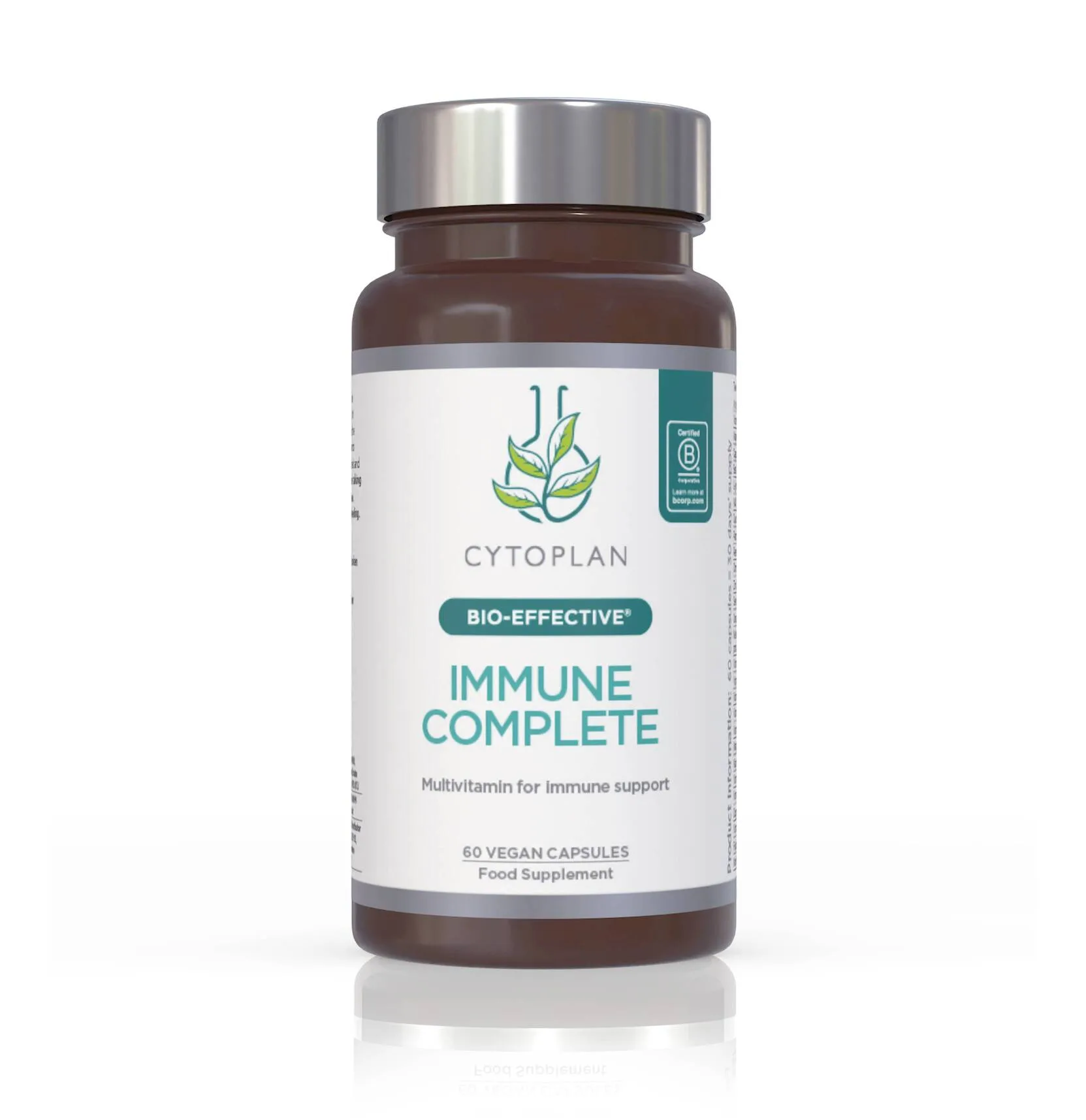 Cytoplan Immune Complete – mehele, naisele, teismelisele; 60 kapslit