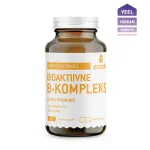 Bioaktiivne B-vitamiinide kompleks, 60 kapslit, Ecosh