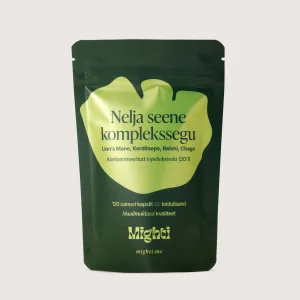 NELJA SEENE KOMPLEKSSEGU, 120 kapslit. Mighti