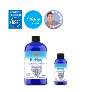 KOMPLEKT: ReMag® 480 ml + ReMag® 120 ml – toidulisand magneesiumiga. RnA ReSet