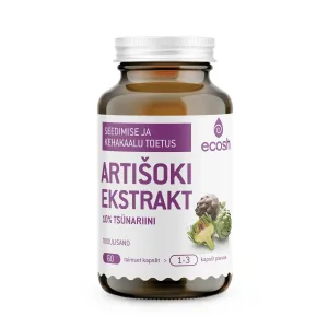 ARTIŠOKI EKSTRAKT, 60 kapslit. Ecosh