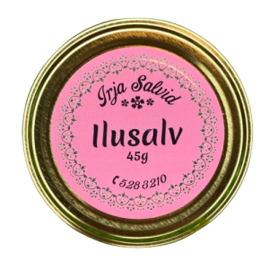 ILUSALV NURMENUKUGA, 45 g. Irja Salvid