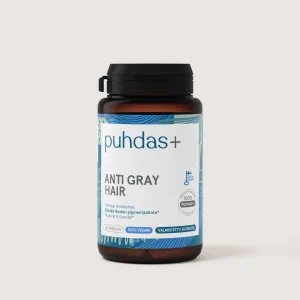 HALLINEMIST AEGLUSTAV KOMPLEKS, 60 kapslit. Puhdas+ Anti Gray Hair