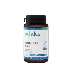 HALLINEMIST AEGLUSTAV KOMPLEKS, 60 kapslit. Puhdas+ Anti Gray Hair