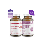 Ecoshi NAISE PÕIETOETUSE KOMBO: D-Mannoos+Echinacea, 60 kapslit + Piimhappebakterid naistele, 60 kapslit