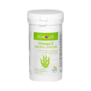 TAIMNE OOMEGA-3, 80 kapslit. Norsan Omega-3 Vegan Capsules