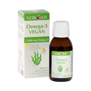 TAIMNE OOMEGA-3 ÕLI, sidrunimaitseline, 100 ml. Norsan Omega-3 Vegan Oil