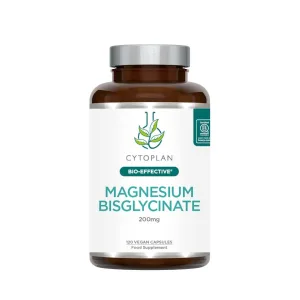 MAGNEESIUMDIGLÜTSINAAT – 60 kapslit. Cytoplan Magnesium Bisglycinate