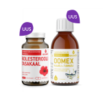 Ecoshi SÜDAME TERVISE KOMBO: Kolesterooli tasakaal, 60 kapslit  + Oomex kalaõli tudraõliga, 150ml