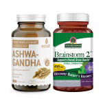 ATH KIT: Ecoshi Ashwagandha, 90 kapslit+ Nature’s Answer Brainstorm, 90 kapslit