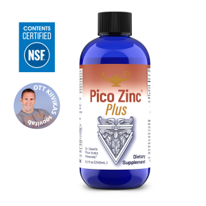 Pico Zinc® Plus – toidulisand tsingi ja vasega, 240 ml. RnA ReSet
