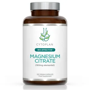 MAGNEESIUMTSITRAAT, 120 kapslit. Cytoplan Magnesium Citrate