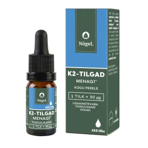 K2-TILGAD MenaQ7®, alates 3. eluaastast, 10 ml. Nõgel