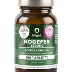 NOGEFER STRONG (endine Superraud) – raud acerola kirsiga, 60 mg, 100 tabletti. Nôgel