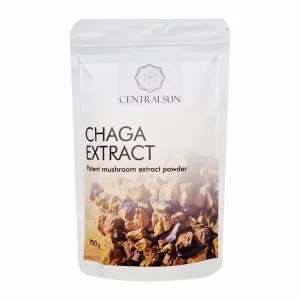 MUSTA PÄSSIKU ehk CHAGA EKSTRAKT, pulber, 100 g. Centralsun Chaga Extract