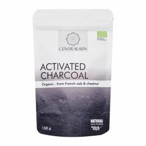 MAHE AKTIIVSÜSI, pulber, 100 g. Centralsun Organic Activated Charcoal