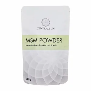 MSM, pulber, 300 g. Centralsun MSM Powder
