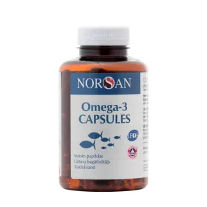 OOMEGA-3 LOODUSLIK KALAÕLI, 120 kapslit. Norsan Omega-3 Total