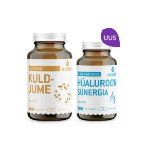 Ecoshi SÄRAVA NAHA SUVEKOMBO: Kuldjume + Hüaluroon sünergia