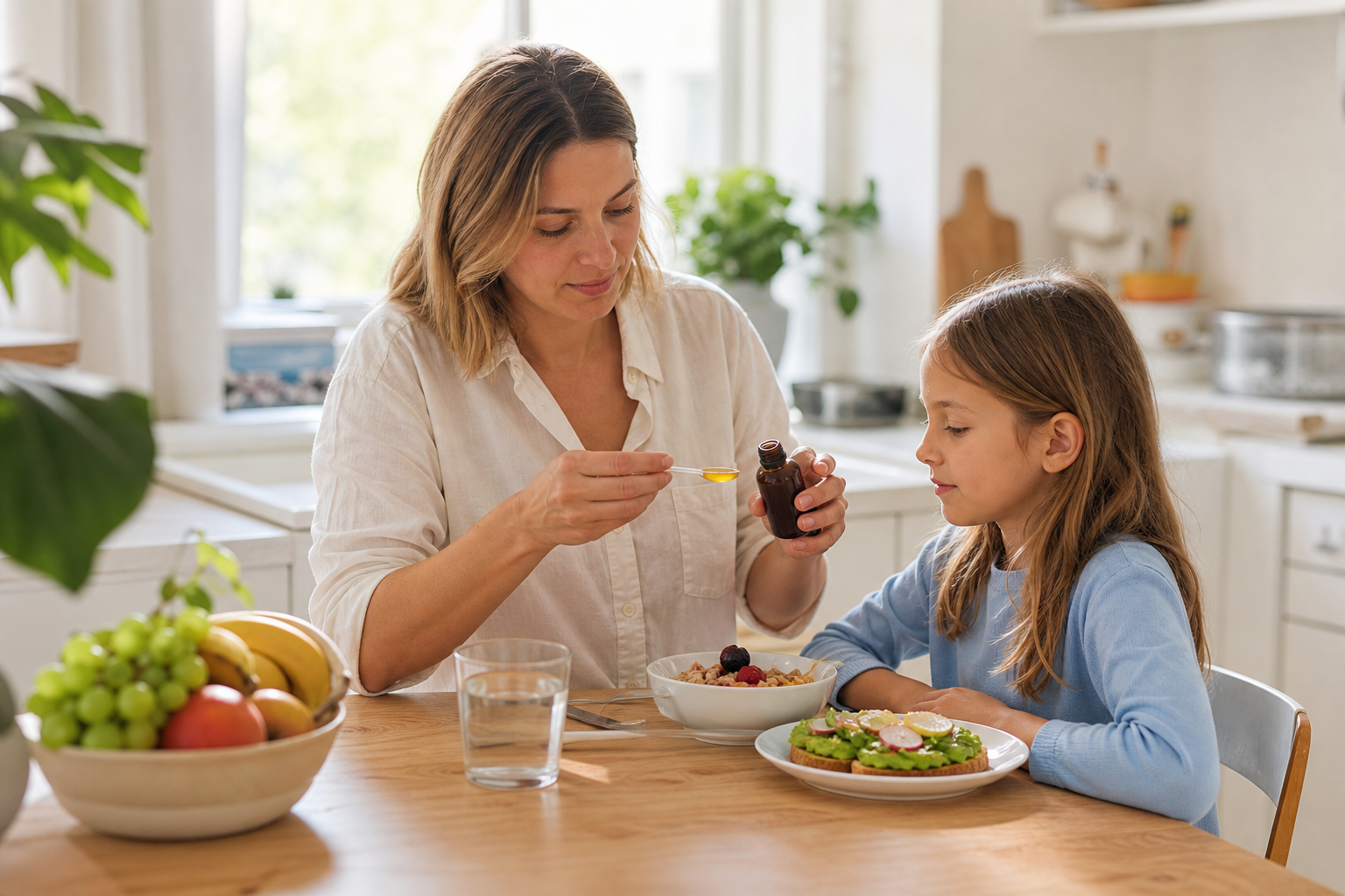 C-vitamiin lapsele hommikul