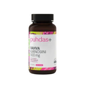 KARNOSIIN – 50 kapslit. Puhdas+ Vahva Karnosiini