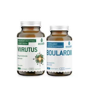 Ecoshi VIIRUSTEHOOAJA KAITSEKOMBO: Viirutus + Boulardii
