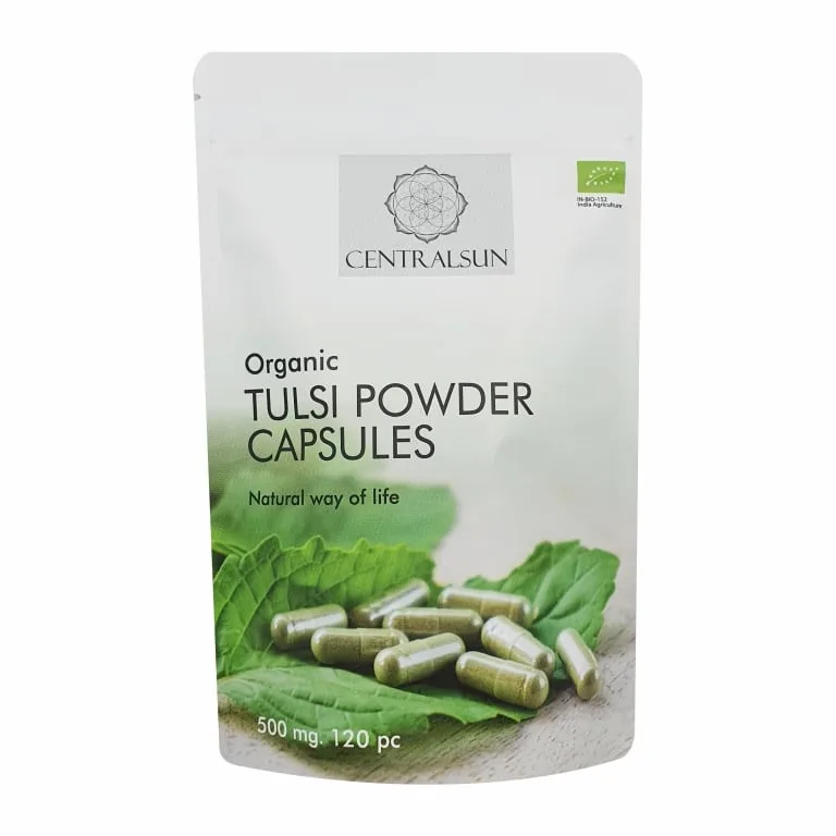 Centralsun Tulsi – mahe 🌿, 120 kapslit