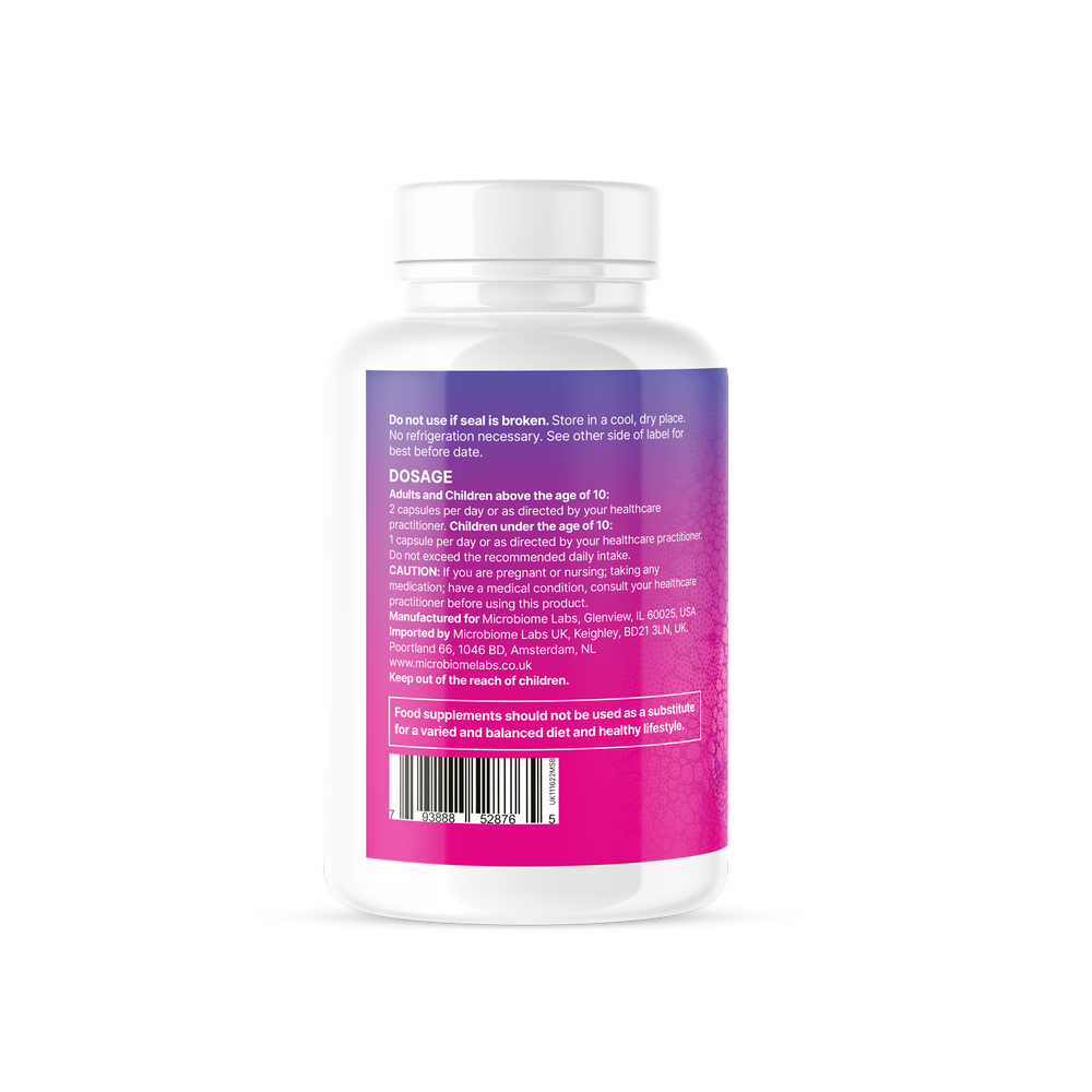 Microbiome Labs MegaSporeBiotic™ – probiootilised bakterid spooridena, 60 kapslit – annustamine