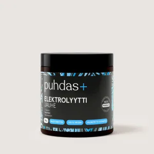 ELEKTROLÜÜDID – maitsestamata pulber, 120 g. Puhdas+ Elektrolyyttijauhe