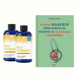 RnA ReSet KAALIUMI STARDIKOMPLEKT: 2x Pico Potassium, 120ml + RAAMAT
